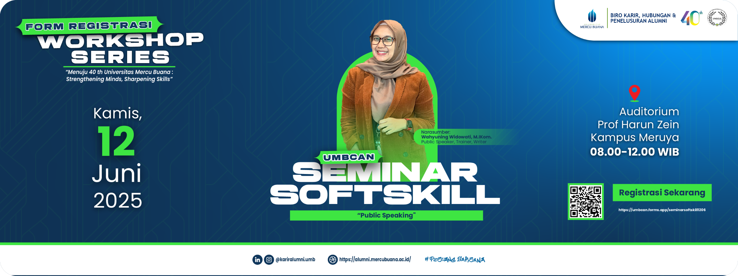 WORKSHOP SERIES – SEMINAR SOFTSKILL “PUBLIC SPEAKING”