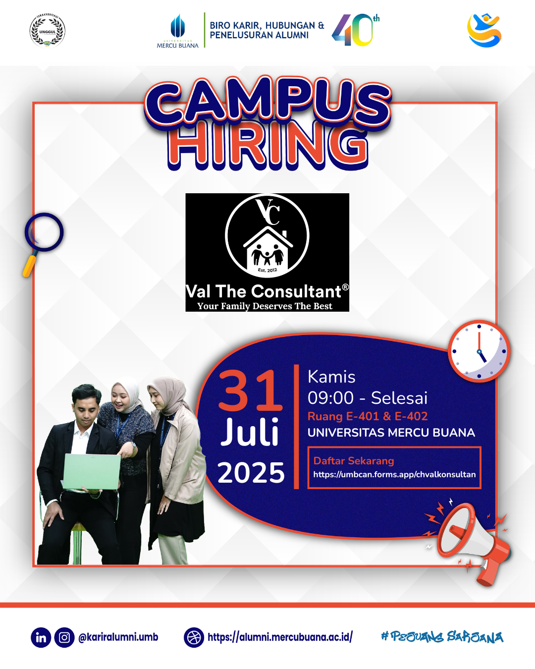 CAMPUS HIRING PT VAL THE CONSULTANT