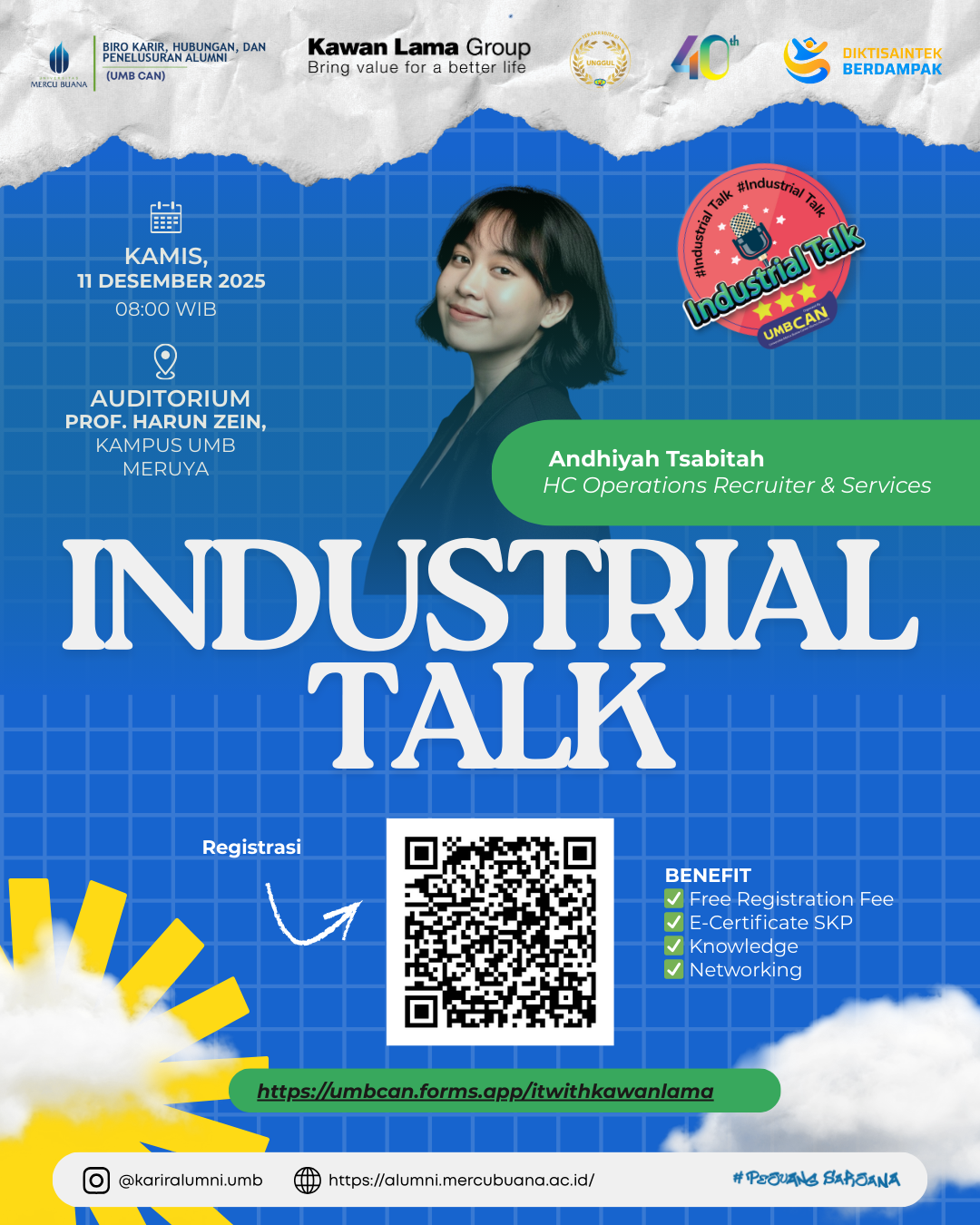 Industrial Talk: Work Ethics & Professional Attitude in Retail : Disiplin, integritas, inisiatif, dan etika kerja yang membentuk performa