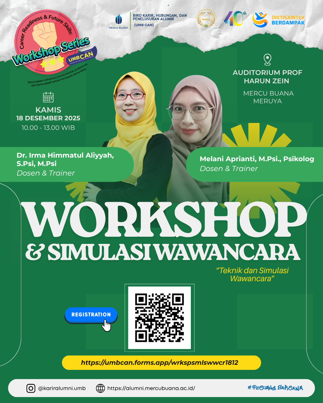 WORKSHOP & SIMULASI WAWANCARA